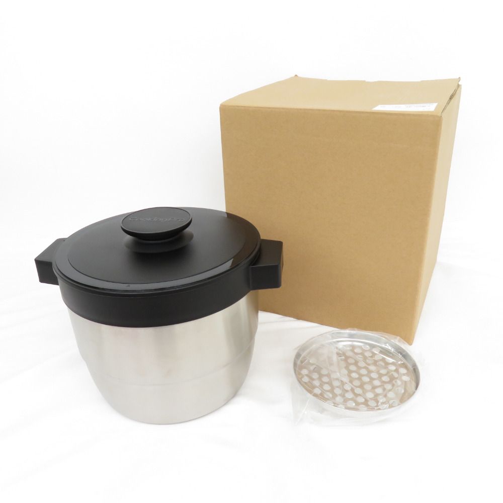 ショップジャパン クッキングプロ V2 電気圧力鍋（2.4） シルバー