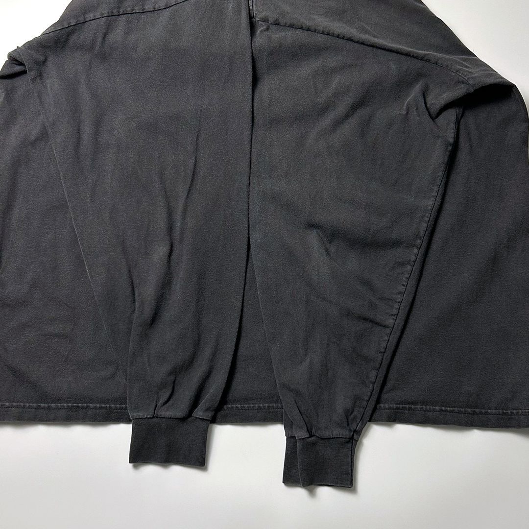 Harley-Davidson ロンT XL ブラック 鬼フェード モックネック