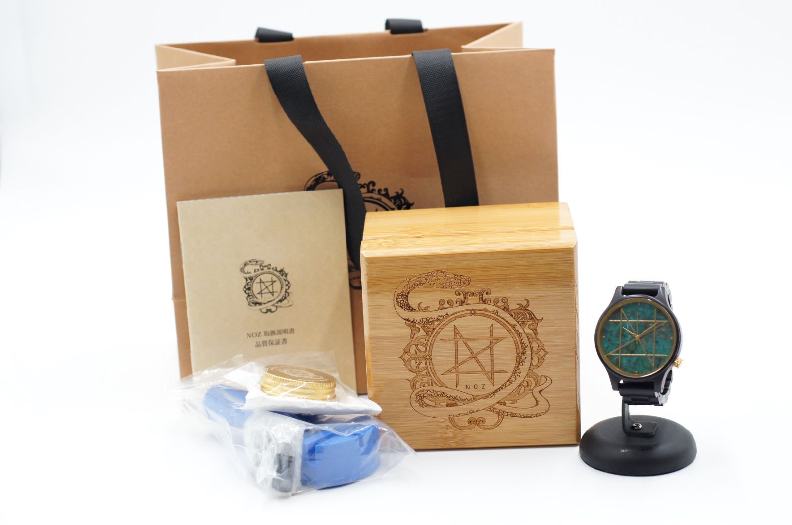 NOZ ブルーグリーンアパタイト 42mm ブルーグリーンアパタイト 