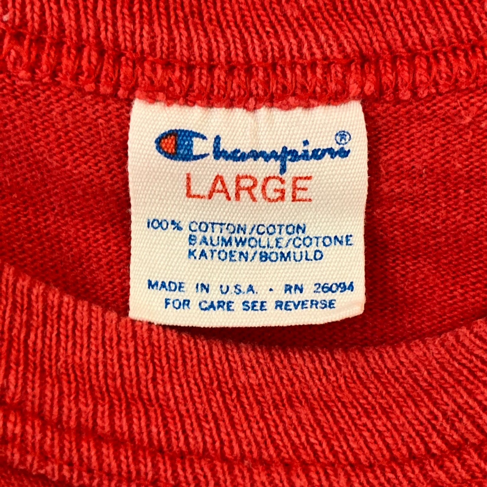80s トリコタグ◎USA製◎ ヴィンテージ！【Champion