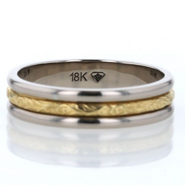 トレソロ K18ホワイトゴールド　カナダ製 限定1点】 トレソロ K18 ホワイトゴールド リング カナダ製 【01H42