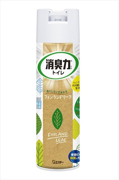 まとめ買い-24点セット トイレの消臭力 スプレー フィンランドリーフ エステー 芳香剤 トイレ用