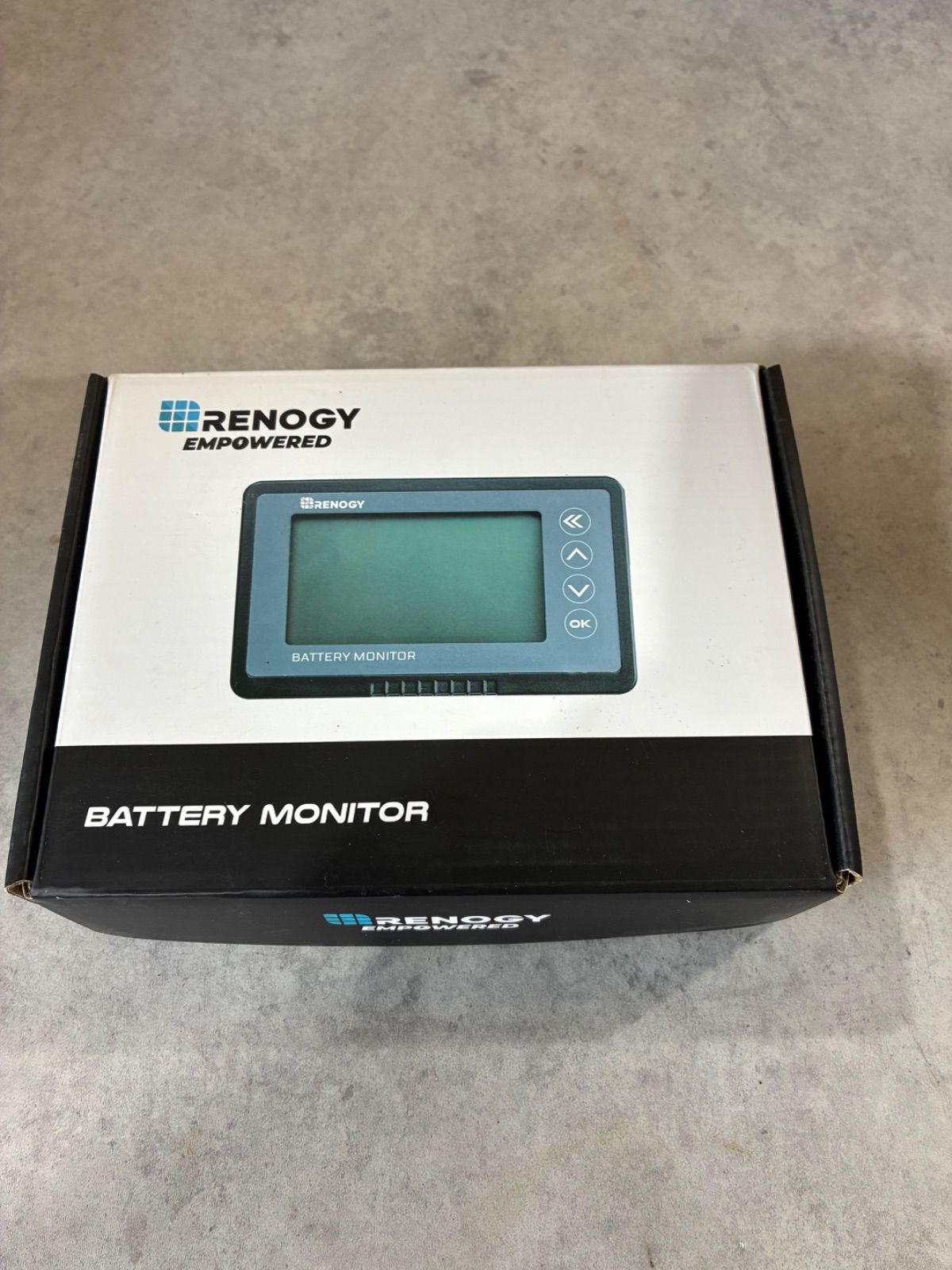 RENOGY RBM500 バッテリーモニター RENOGY RBM500 バッテリーモニター 電圧計＆電流計 G3モデル
