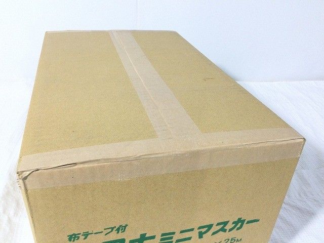 コロナ ミニマスカー 550mm 25m 60巻入 放電処理フィルム 布テープ付 塗装養生用117144 HRDEVELOPMENT_JP