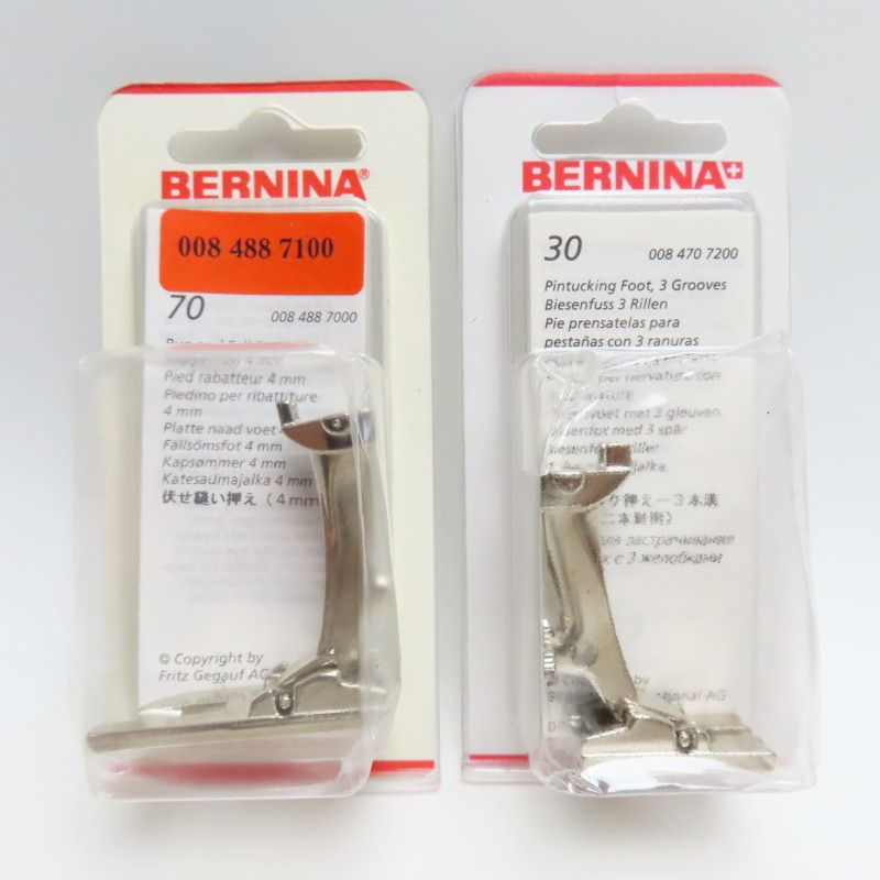 K05-t048 BERNINA ベルニナ ミシン用押さえ 5点まとめ 30|63|68|70|71 ♥あり