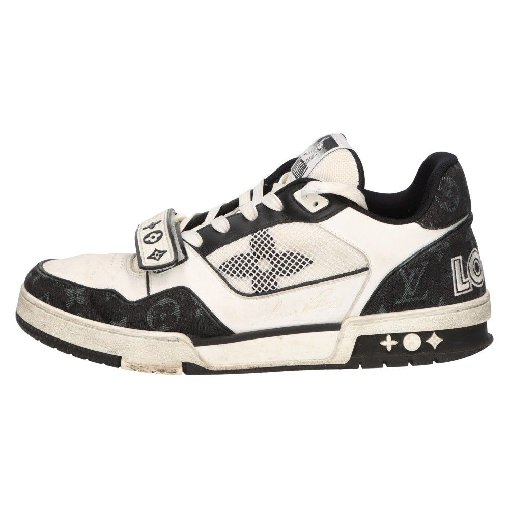 ルイ ヴィトン LOUIS VUITTON 【 MS0222 】 LV トレーナー モノグラム ローカット スニーカー　n7758 LOUIS VUITTON (ルイヴィトン) LV TRAINER MONOGRAM LINE SNEAKER
