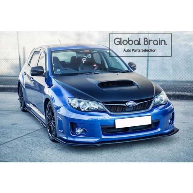 スバル インプレッサ WRX STI GRB GRF 後期 フロント リップ