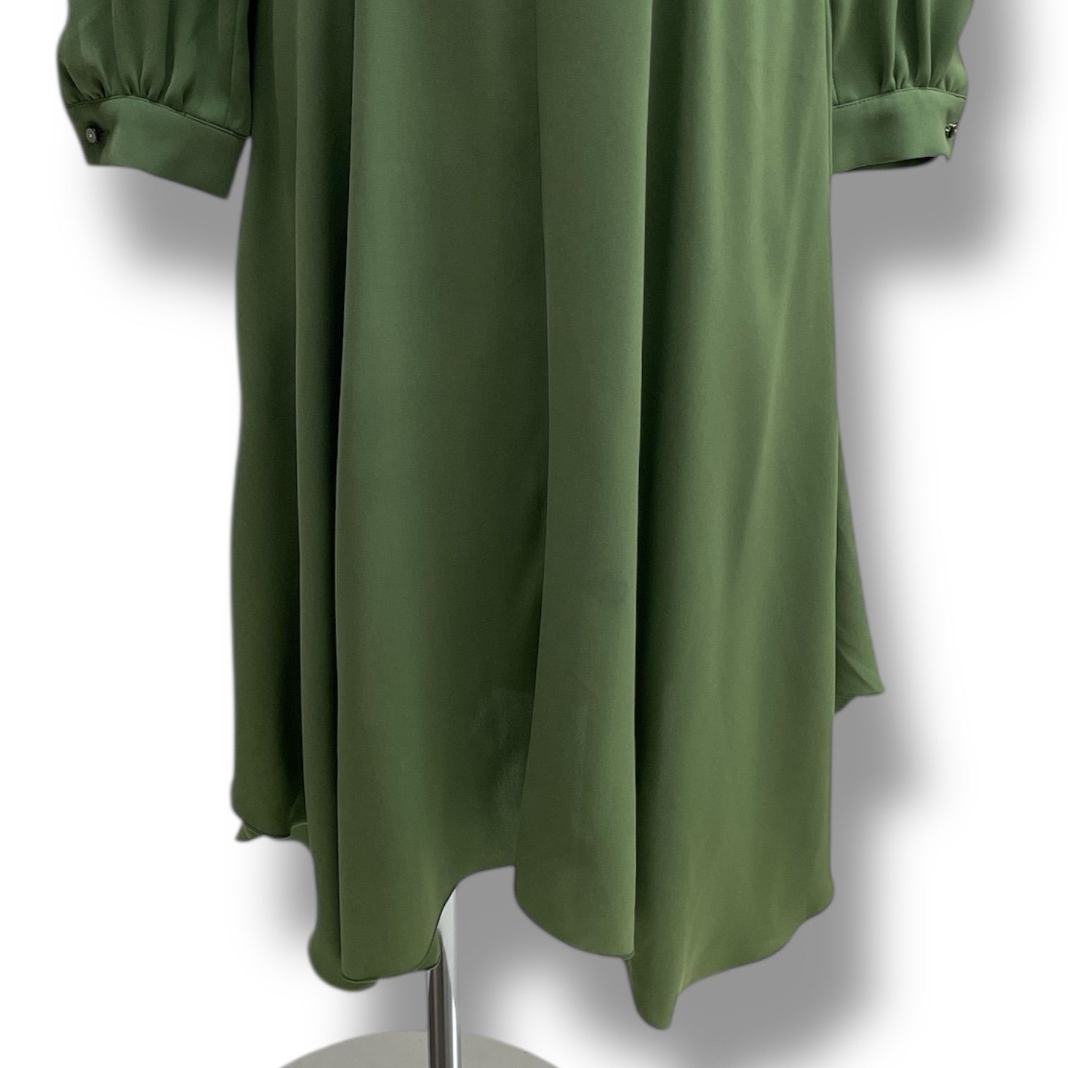 アシンメトリー ロング丈ワンピース