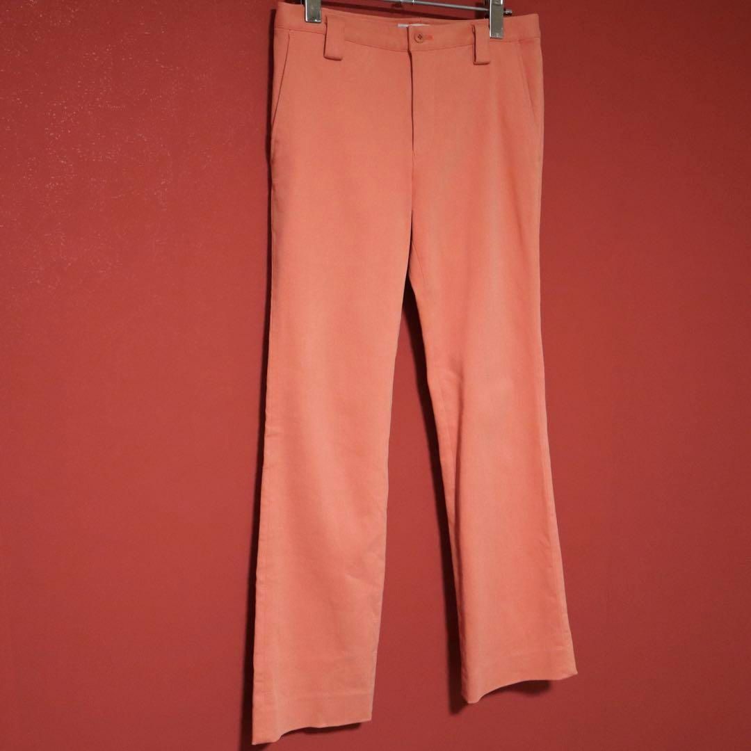 ISSEY MIYAKE WHITE LABLE ピンク ストレート チノパン