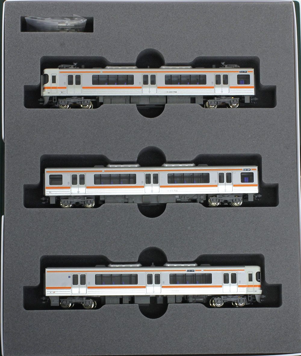 313系1700番台（飯田線） 3両セット 【KATO・10-1287】 「鉄道