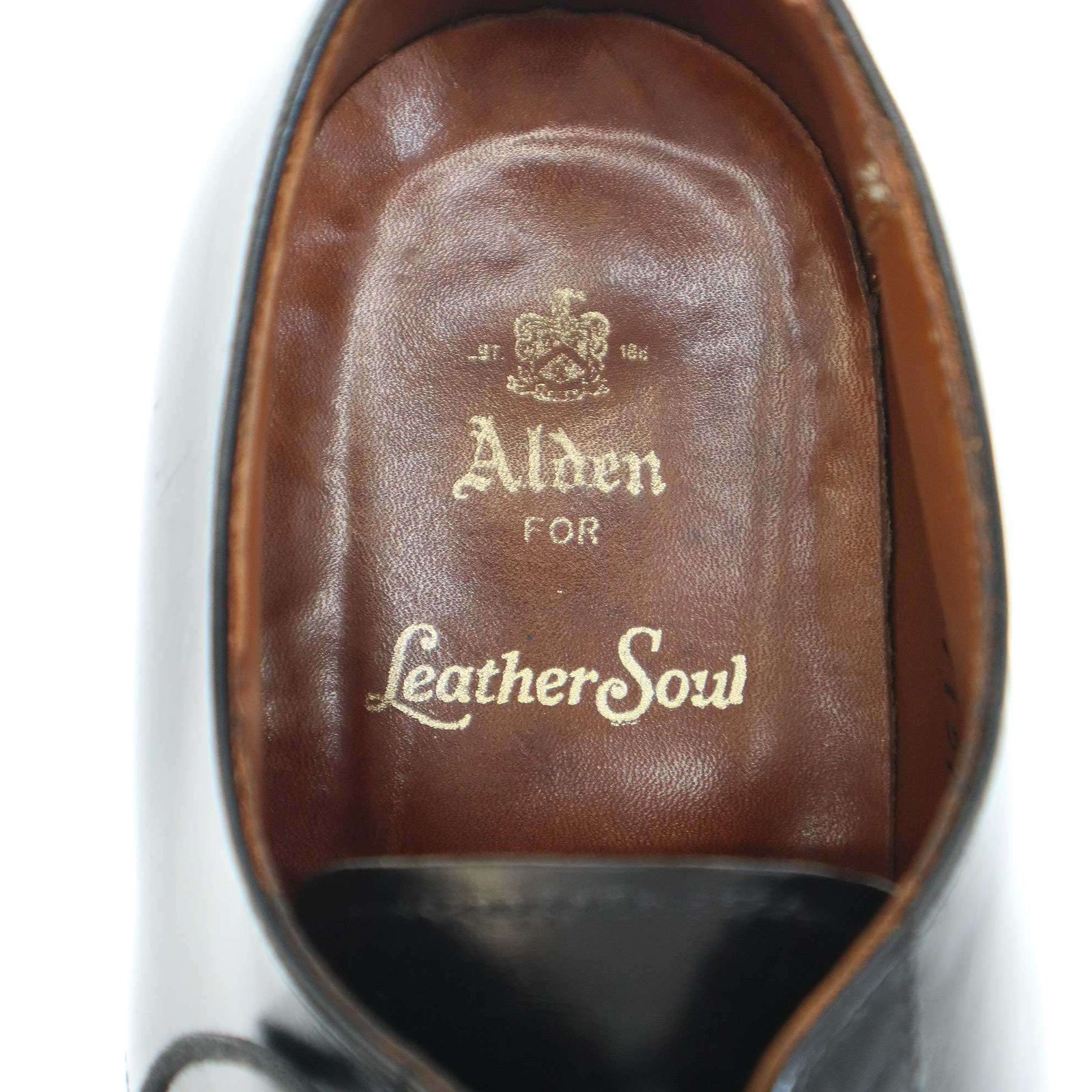Alden オールデン Leather Soul別注 Vチップレザーシューズ