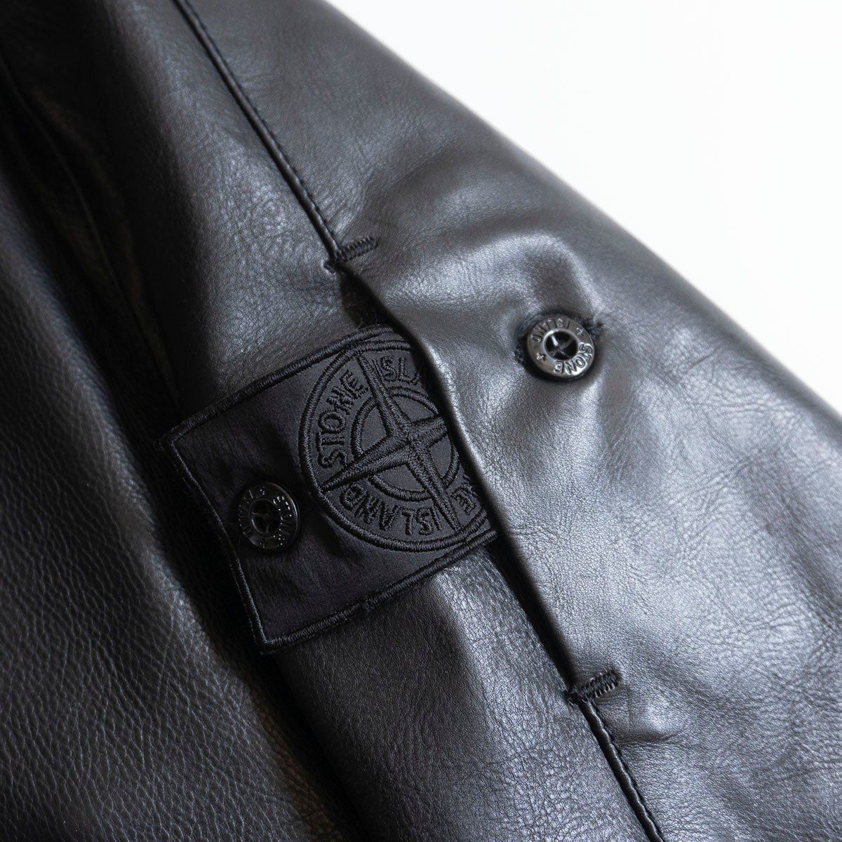 FACADE PATTERN ♥ Overfit leather blouson /追跡付 STONE ISLAND SHADOW PROJECT - 【ラスト1点】40122 DOWN