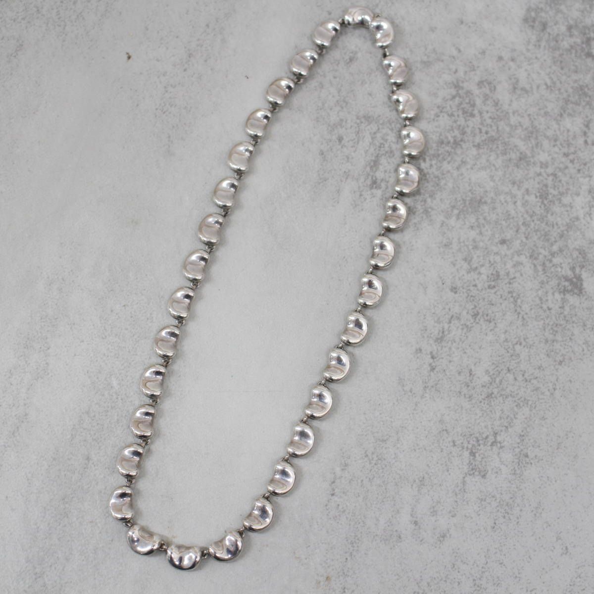 S111)【超激レア☆】TIFFANY&Co./ティファニー ビーンズ ネックレス 32 