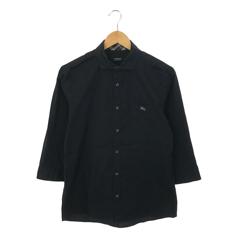 【美品】バーバリーブラックレーベル ７分袖シャツ 楽天市場】七分袖シャツ burberry black label(バーバリー