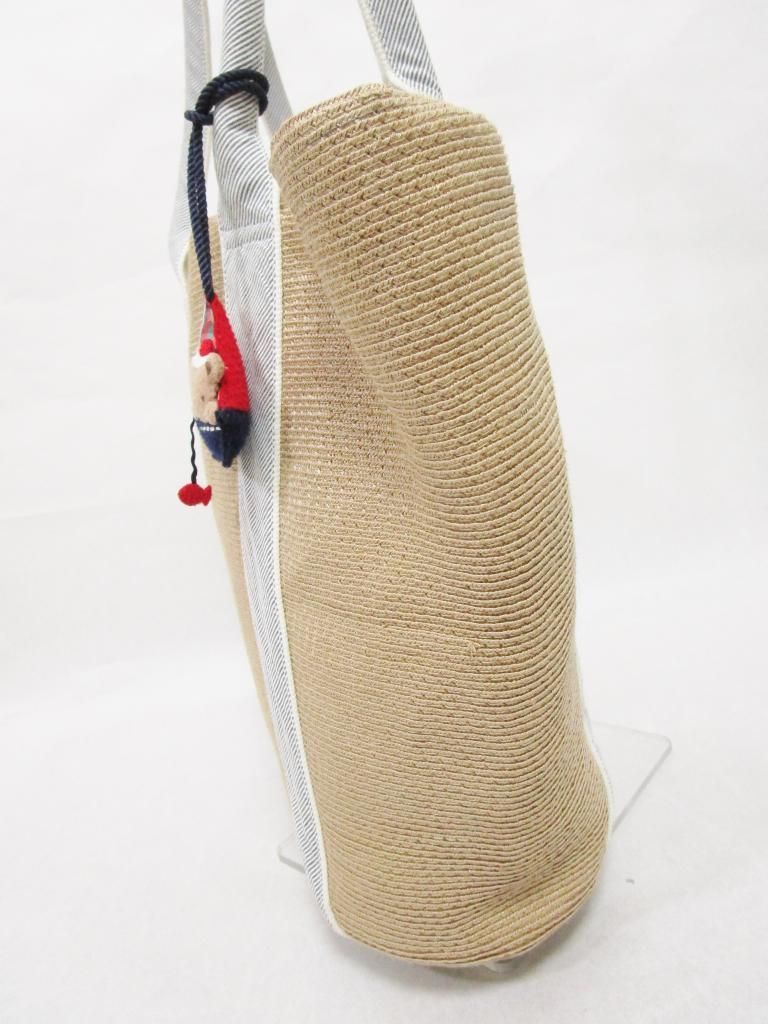 ☆familiar ファミリア トートバッグ チャーム付き 送料込