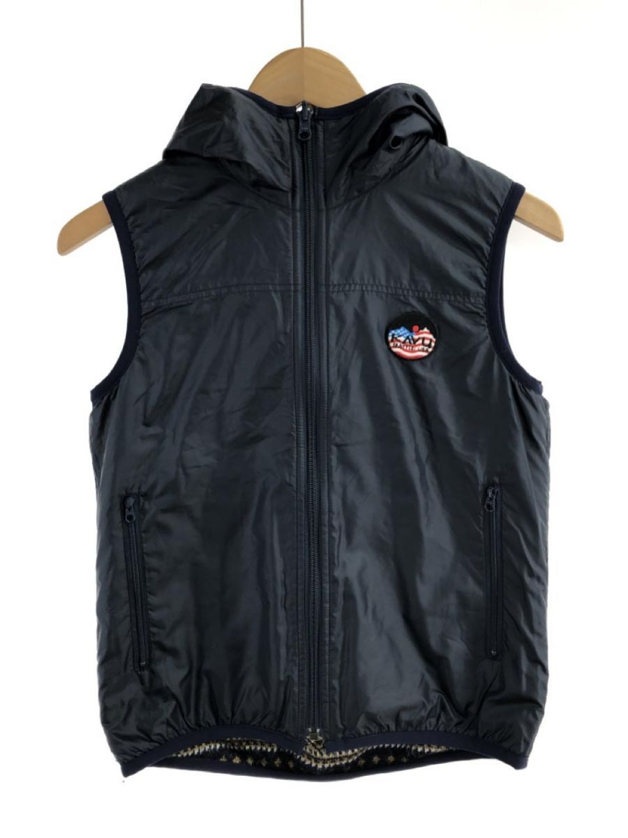 KAVU カブー ダウンベスト Sサイズ 【カブー フード付きベスト】 KAVU
