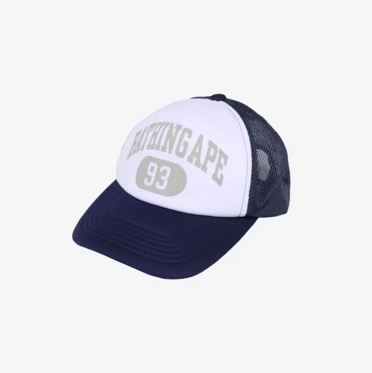 os A BATHING APE アベイシングエイプ サマーバッグ メッシュ キャップ 帽子 ネイビー