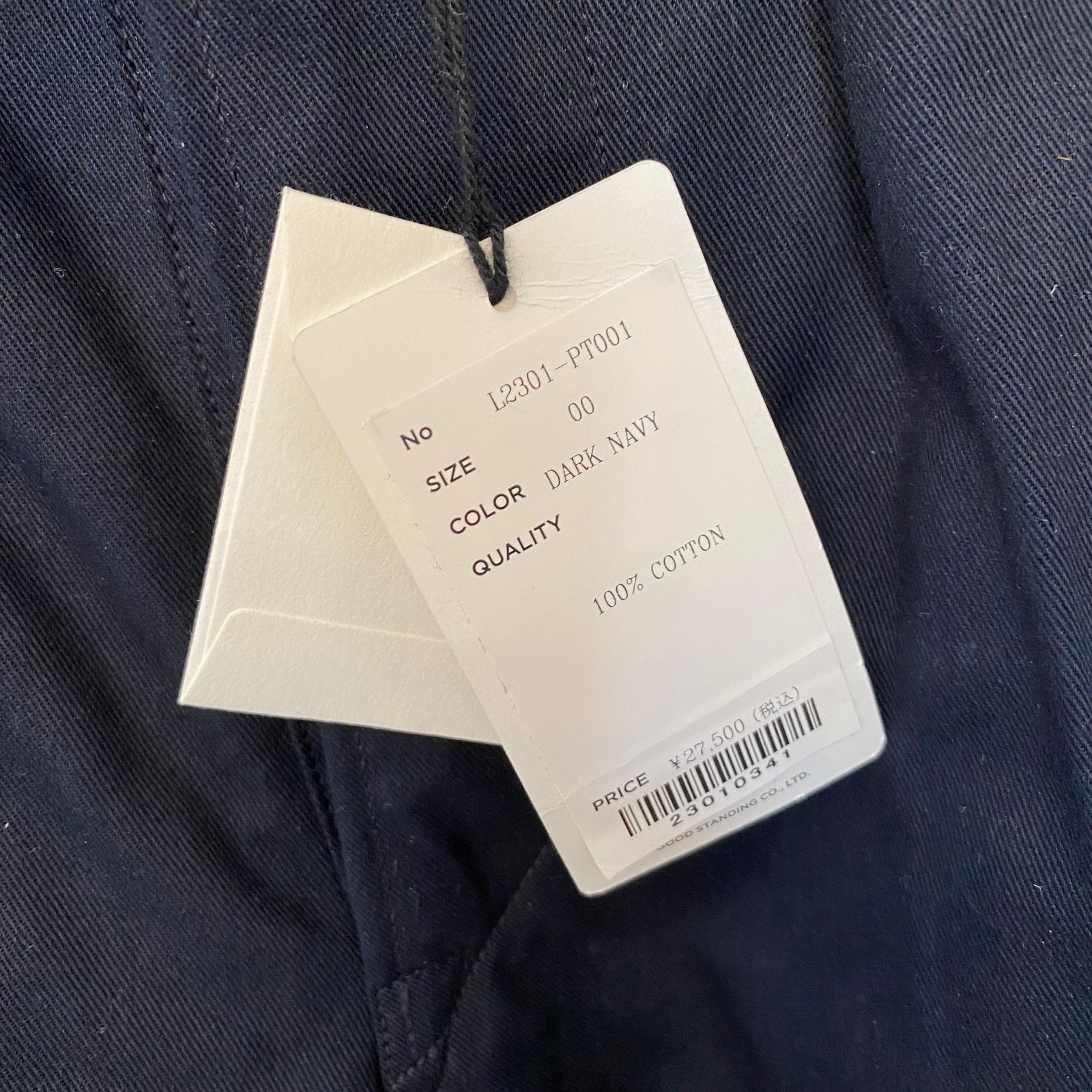 LENO 00 レディース チノパン ダークネイビー BA387 WWW_OLIVIERBERNSTEIN_COM