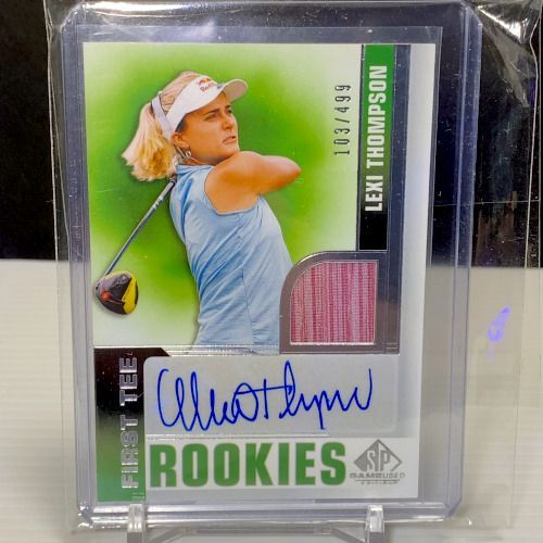★LPGA レキシー・トンプソン直筆サイン入りLEXIキャップ（未着用） ☆LPGA レキシー・トンプソン直筆サイン入りLEXIキャップ（未着用）