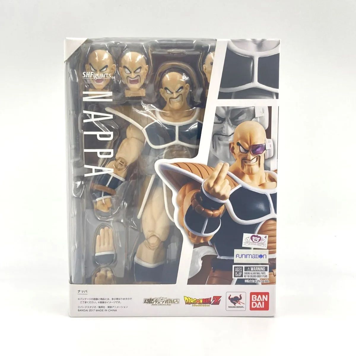 中古／A-】S.H.Figuarts ナッパ ドラゴンボールZ フィギュア※並行輸入 
