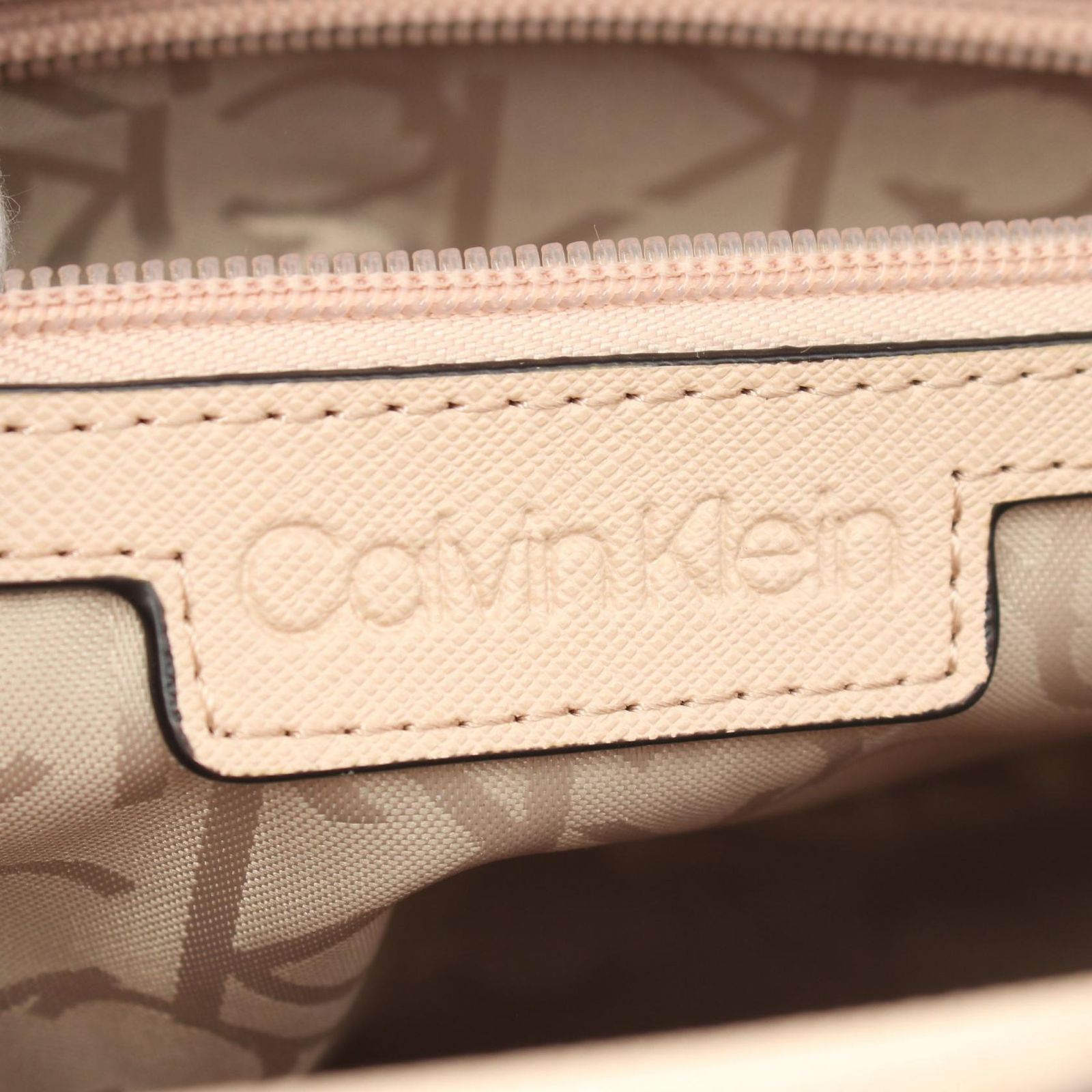 カルバンクライン Calvin Klein トートバッグ H6JAJ4VG ブラウン PVC  