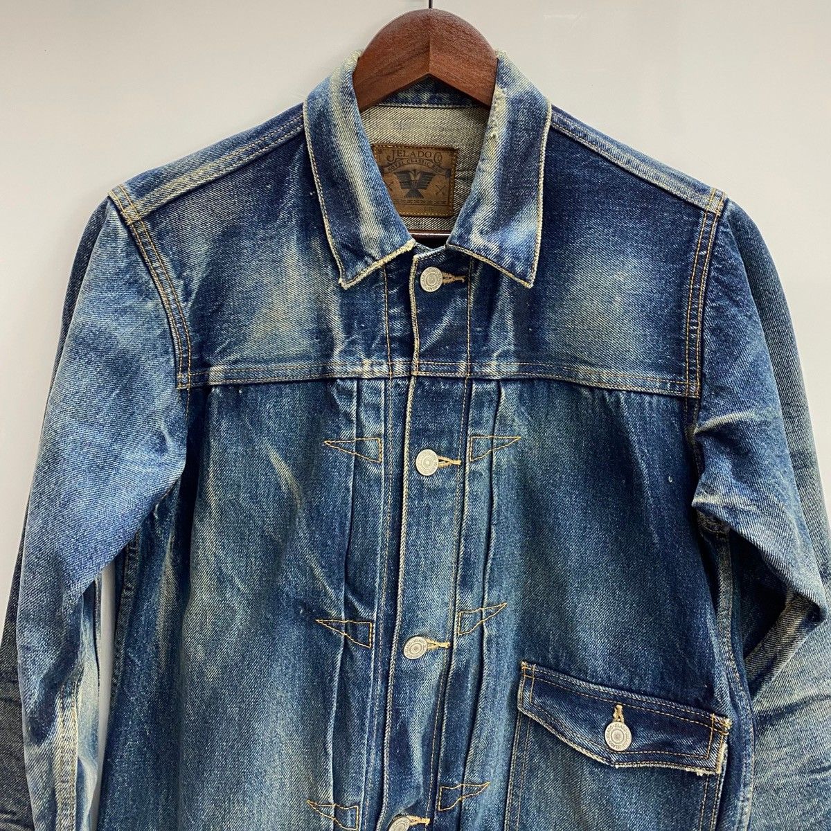 ジェラード JELADO Novel Classic Jacket Vintage Finish デニム 