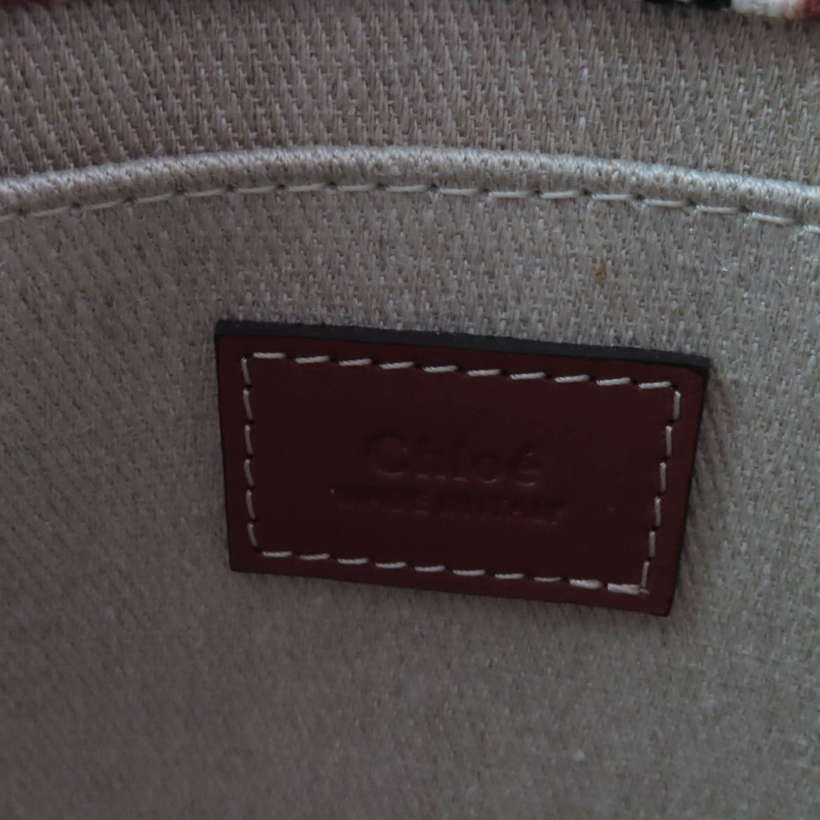 未使用品☆Chloe クロエ CHC22SS397G4427S ウッディ スモール トート 