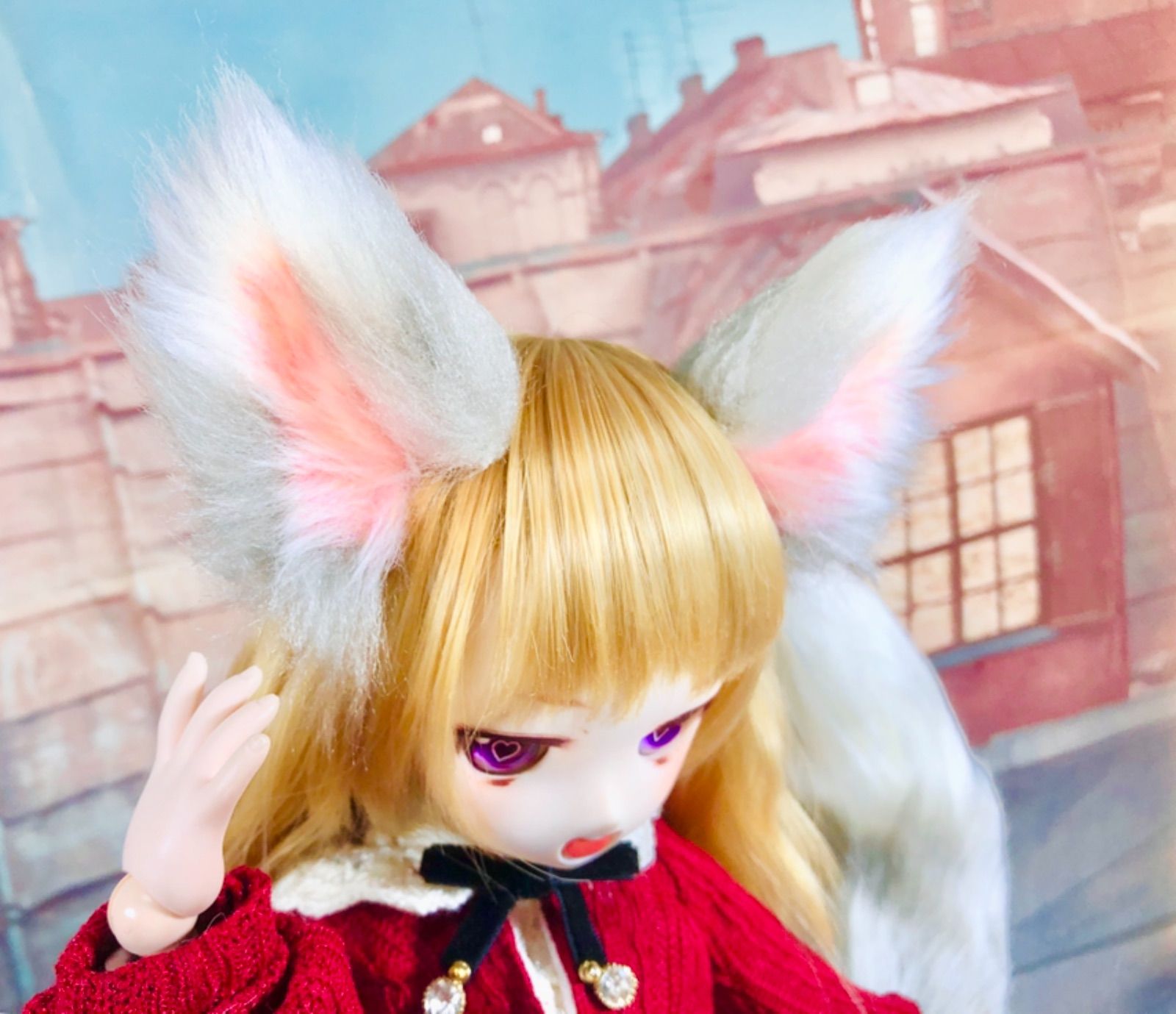 狐耳&狐しっぽ2尾セット/DD*SD*MDD*DDS*MSD40～60cmドール - メルカリ