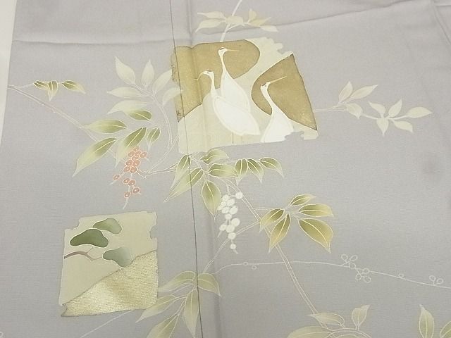 平和屋着物＊夏物 色無地 絽 紅掛花色 正絹 逸品 DAAT5407sf