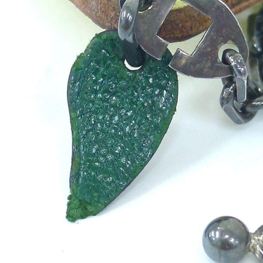 HERMES エルメスフルーツ チャーム キーホルダー シトロン レモン