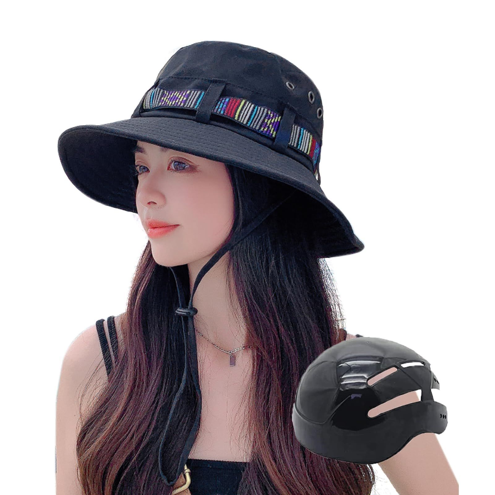 新品 自転車ヘルメット 帽子型ヘルメット メンズ レディース 大人 おしゃれ 簡易ヘルメット UVカット 小顔効果 CE認証 内蔵ヘルメット 超軽量 通気 通勤 通学 高校生 普段着 防災用 アウトド