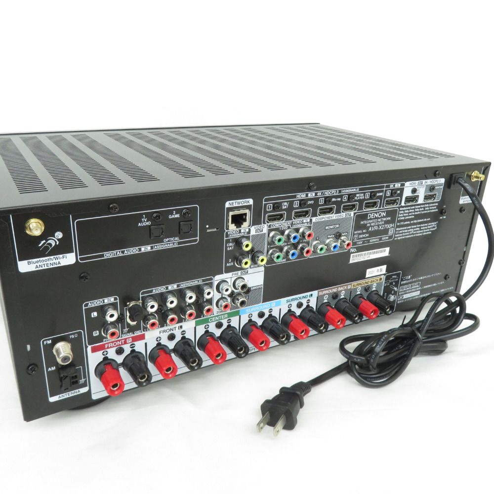 DENON (デノン) 7.2ch AVサラウンドレシーバー AVアンプ AVレシーバー