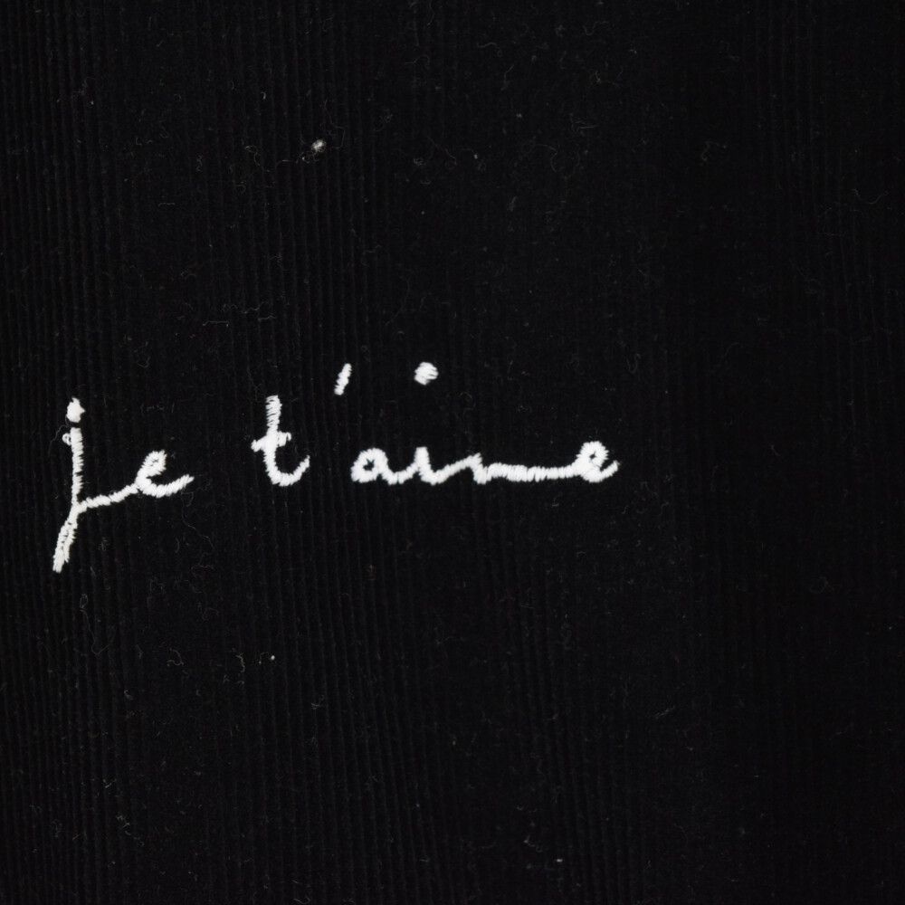 SAINT LAURENT PARIS (サンローランパリ) 17AW Je t'aime刺繍