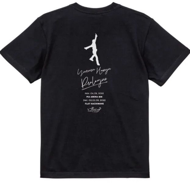 未開封美品】Tシャツ・メモ帳セット prologue プロローグ 羽生結弦 単独アイスショー 受注生産 予約限定 Tシャツ 黒 ブラック メモ帳  スケート メンズ レディース - メルカリ