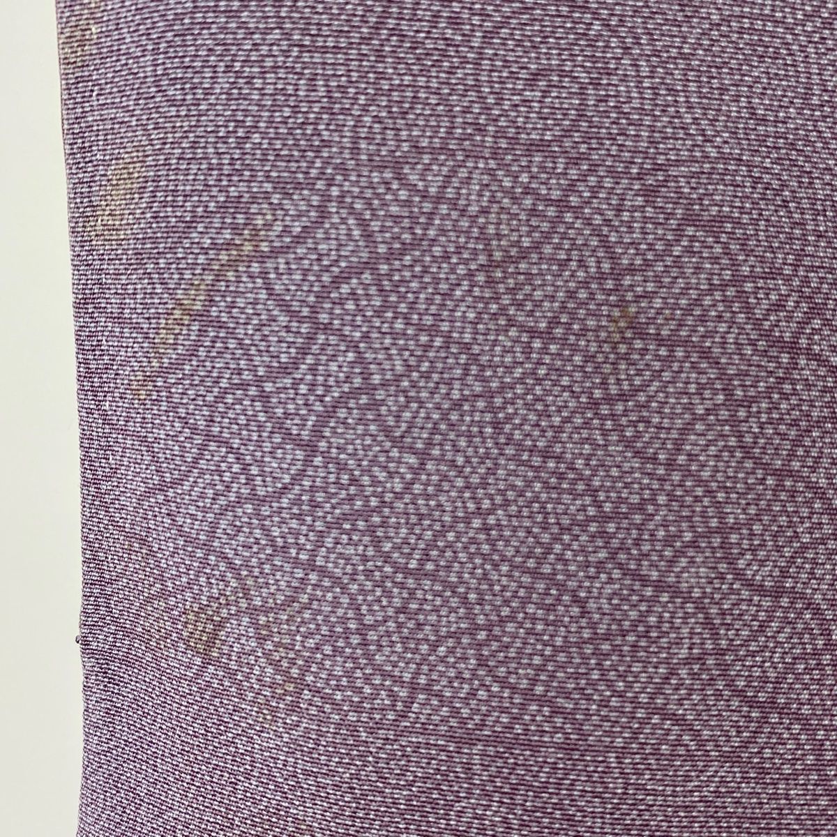 江戸小紋 人間国宝 中村勇二郎 落款 四君子 藍色 正絹