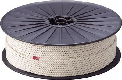 2営業日で発送 TRUSCO トラスコ中山 TRUSCO 綿ロープ 3つ打 線径6mmX長さ200m R6200M