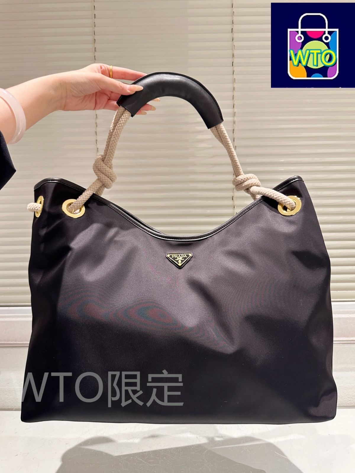 ◆PRADA◆ マリナー リナイロン ラージトートバッグ 日本入手困難【PRADA】マリナーラージ Re-Nylonバケットバッグ