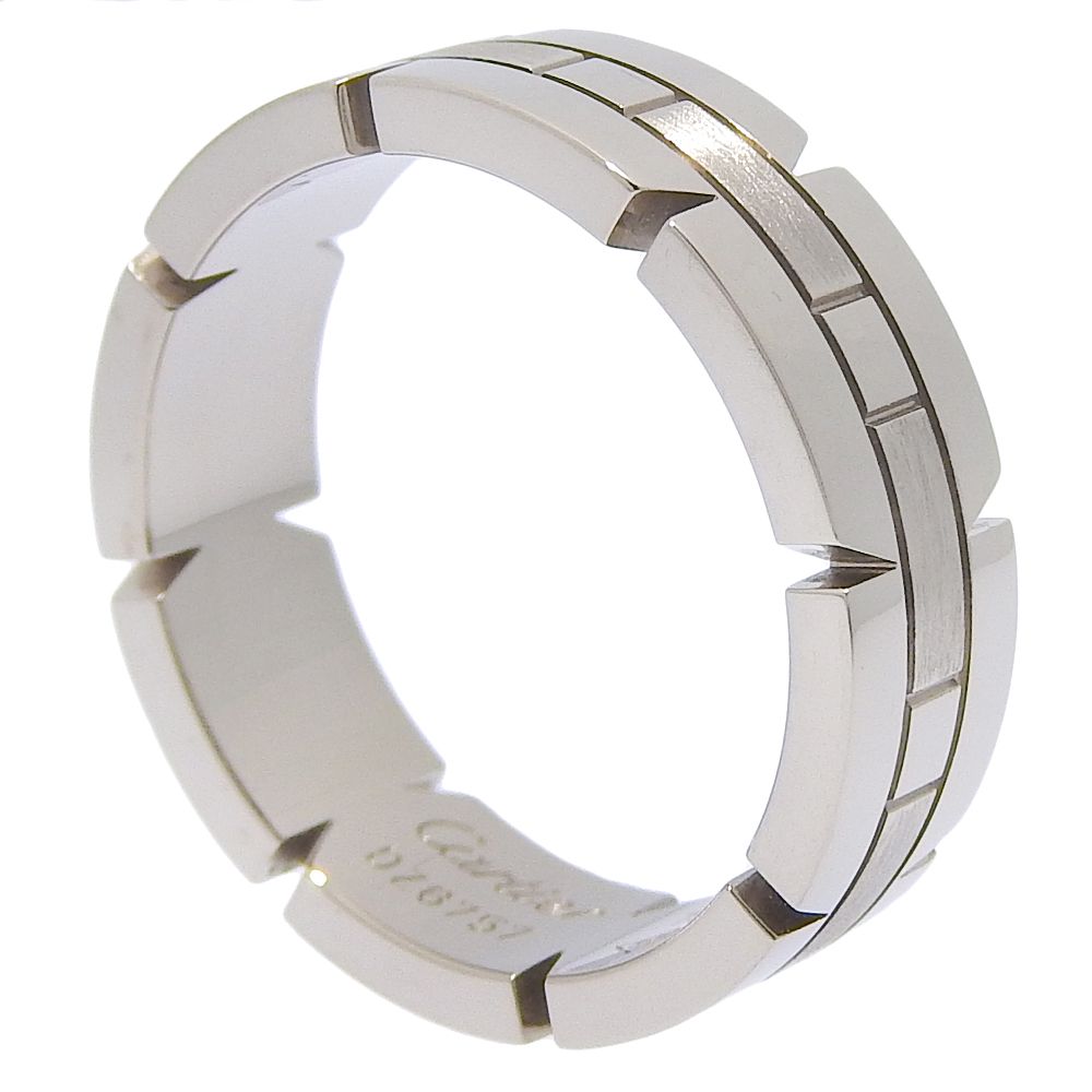 メ*ガ様 カルティエ タンクフランセーズ　 K18ホワイトゴールド　リング　9号 CARTIER】カルティエ タンクフランセーズ K18ホワイトゴールド 16.5号