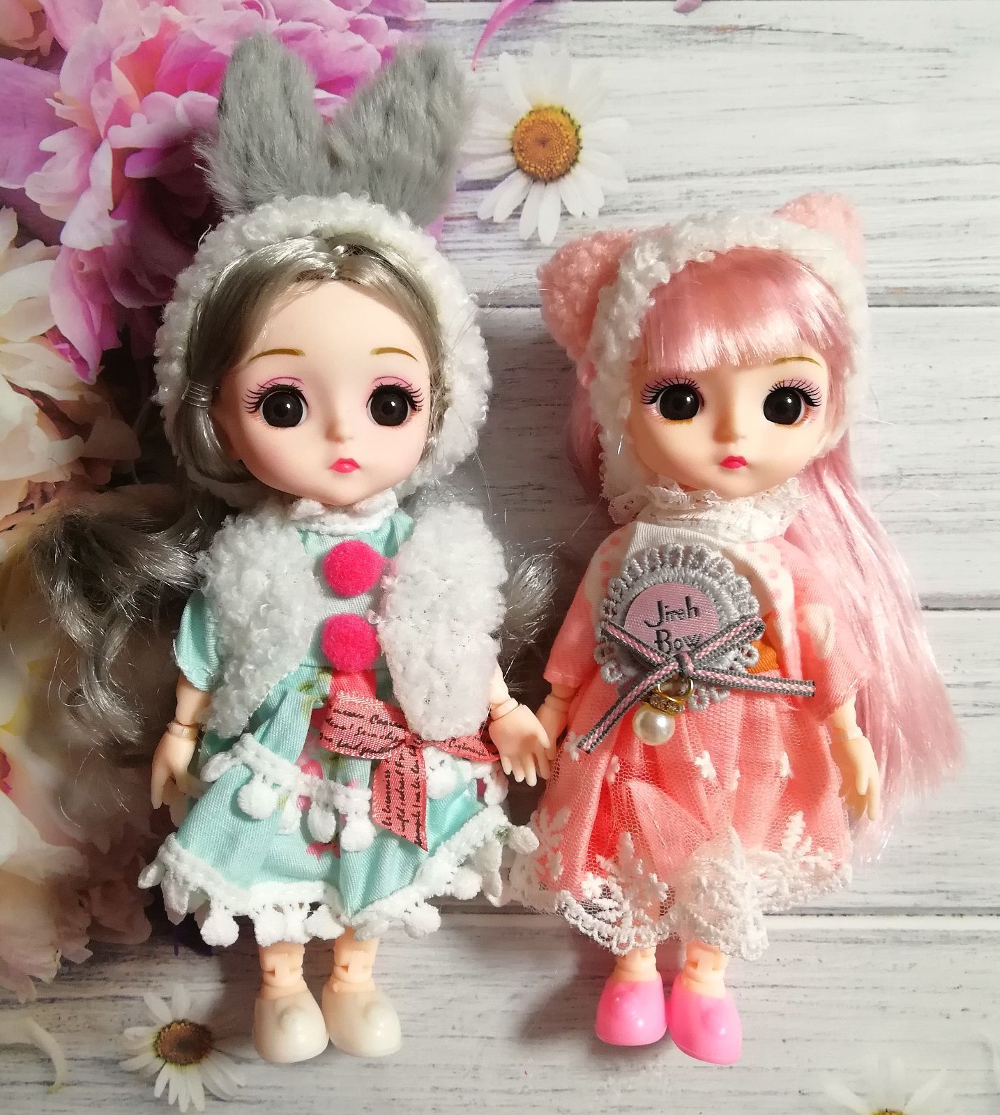 【No.324】2体セット♪ お人形  bjd  球体関節人形  オビツ ドール No.324】2体セット♪ お人形 bjd 球体関節人形 オビツ ドール No.328】