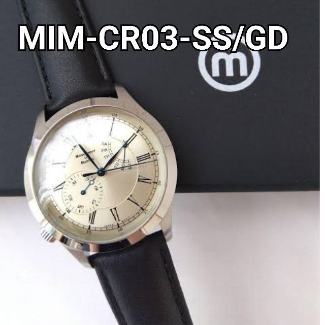TiCTAC MIM-CR03-SS/GD 腕時計 メンズ 新品 クォーツ ムーブメント