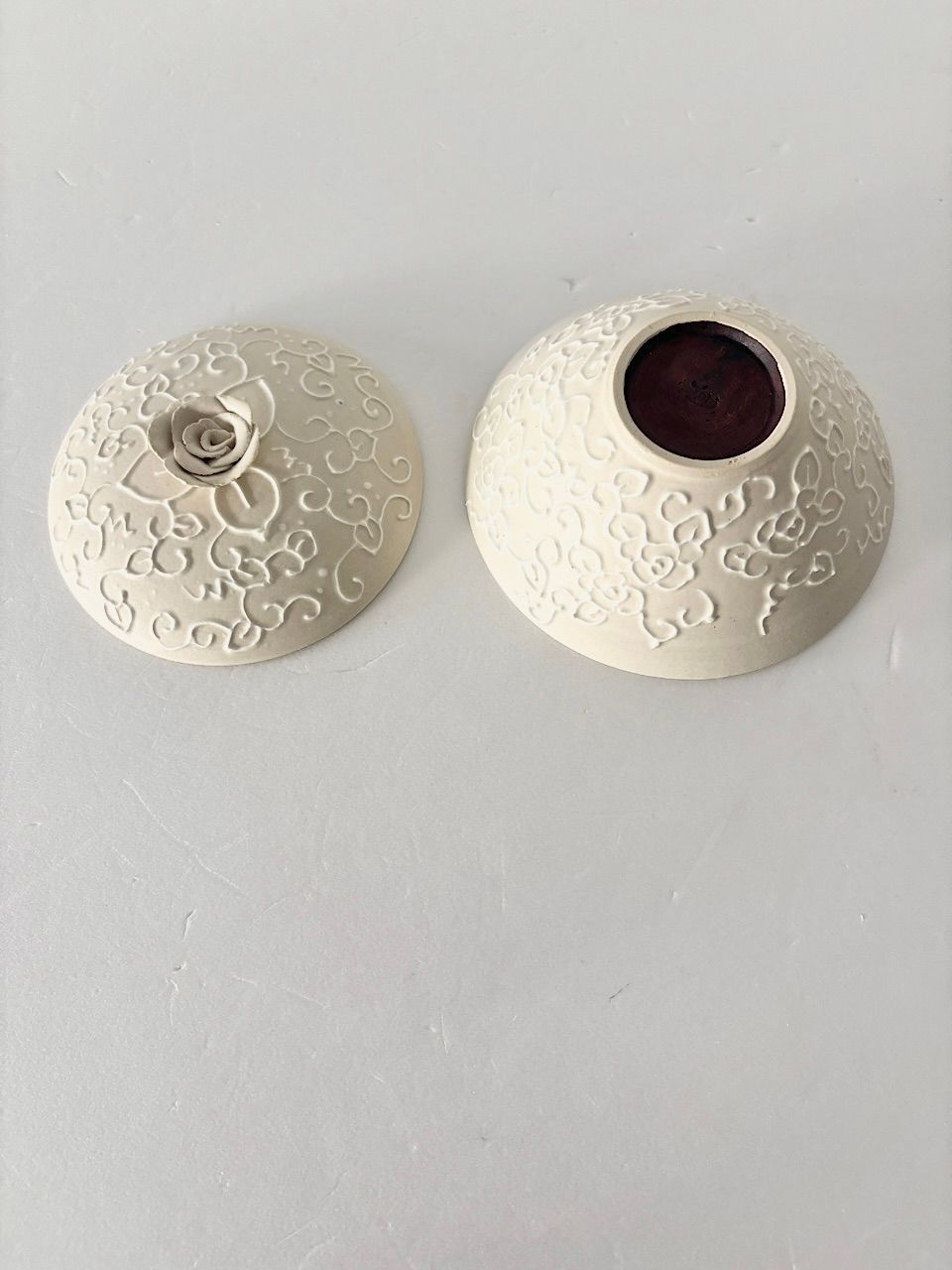 原依子　蓋付き菓子鉢 原依子 蓋付き菓子鉢 原依子 蓋付き菓子鉢 美品】原依子