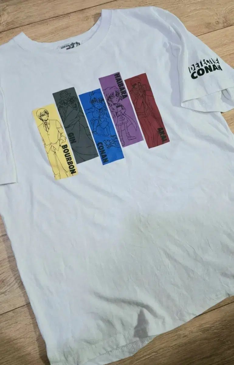 名探偵コナン 半袖 Tシャツ 工藤 新一 アムロ トオル アサイ 修一 はいばら