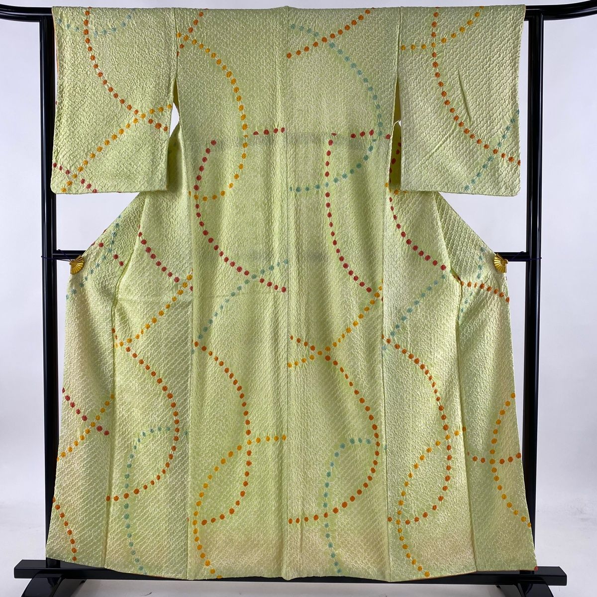 小紋 美品 優品 身丈157cm 裄丈62cm 正絹