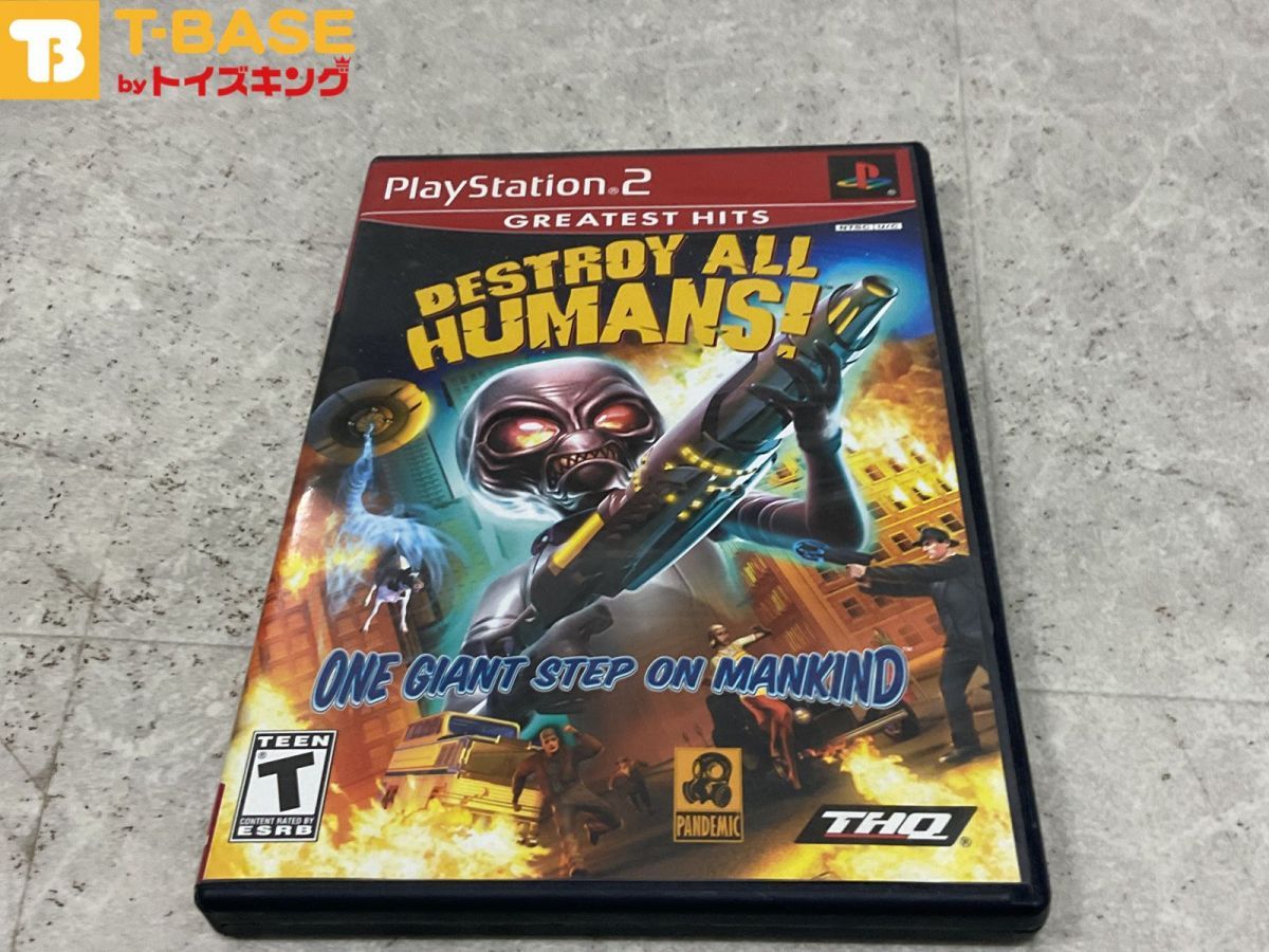 PlayStation 2/プレイステーション 2/プレステ 2/PS 2 THQ DESTROY ALLHUMANS! デストロイオールヒューマン ソフト/■ Amazon.com: Destroy All Humans 2 (PS2) by THQ : Video Games