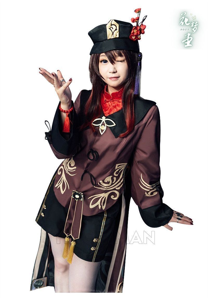 イベント cosplay 子供 大人 制服 クリスマス ハロウィン コスチューム コスプレ衣装 ヒロイン げんしん 原神 コスプレ衣装 Tao Hu フータ