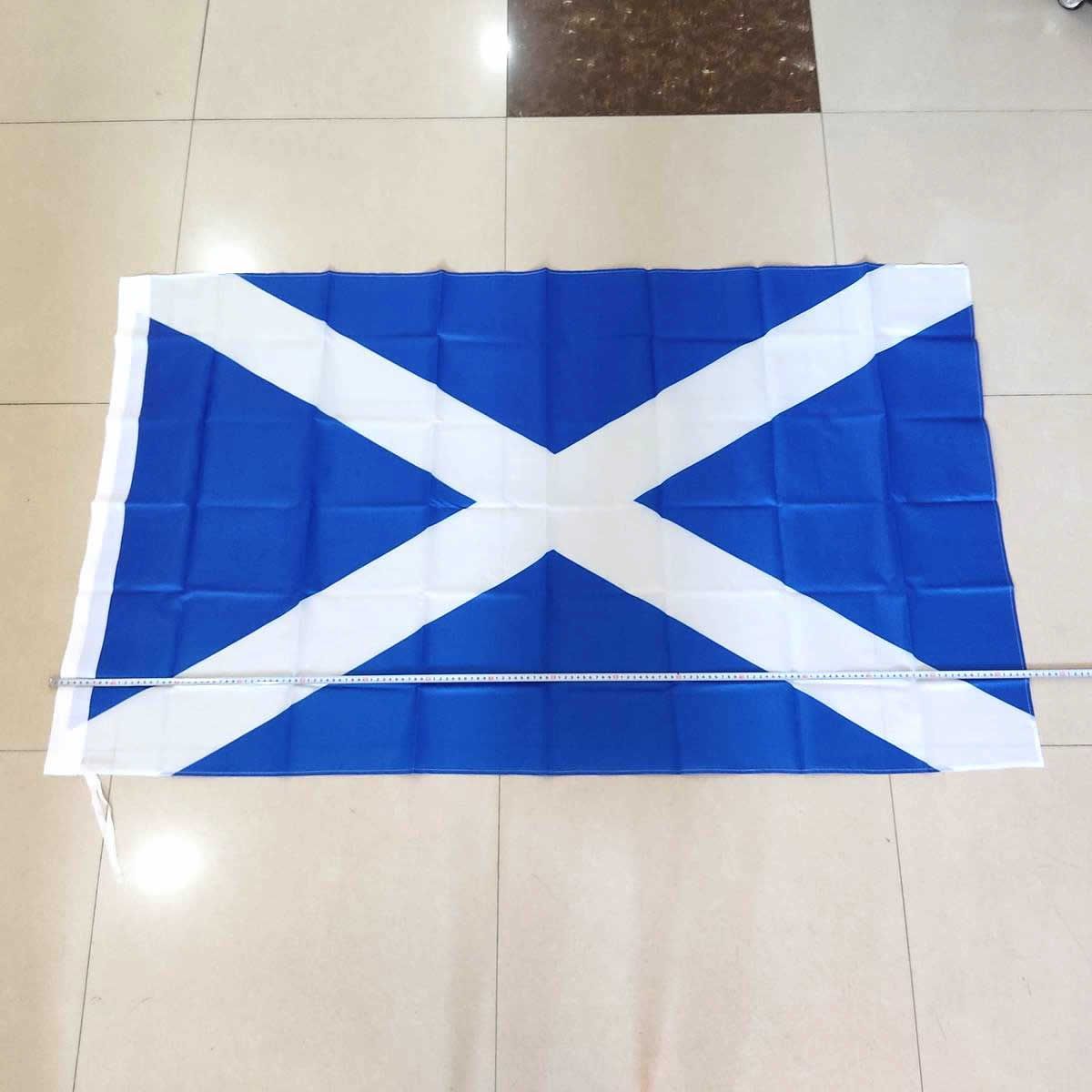 スコットランド 国旗 大型フラッグ 150cmX90cm 4号サイズ セント