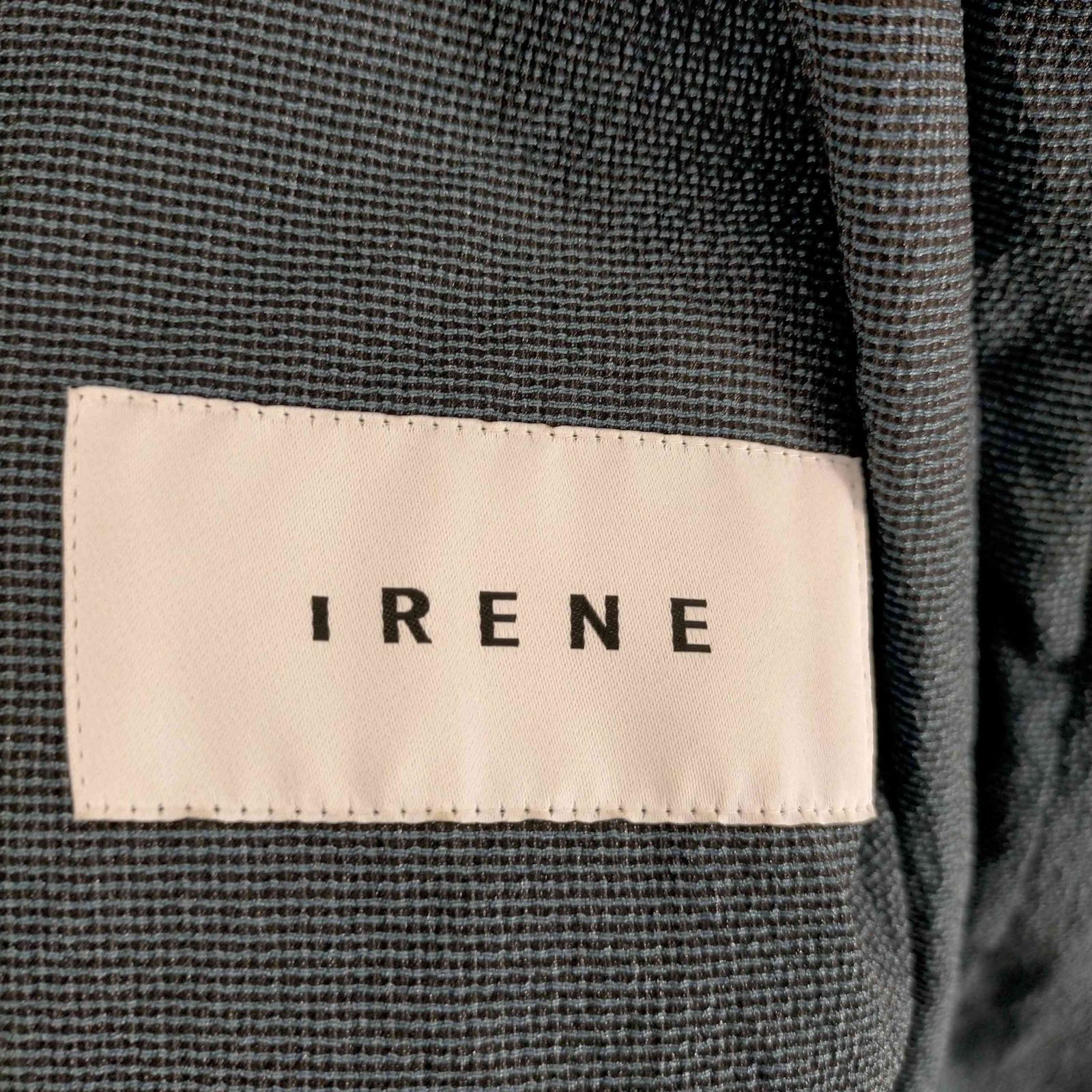 アイレネ IRENE 22SS マイクロギンガムチェックコート レディース JPN：36