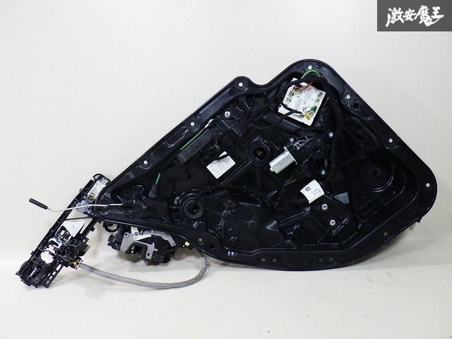 保証付 メルセデス ベンツ 純正 W205 Cクラス リア ドア レギュレーター モーター 左 左側 助手席 A2055409106