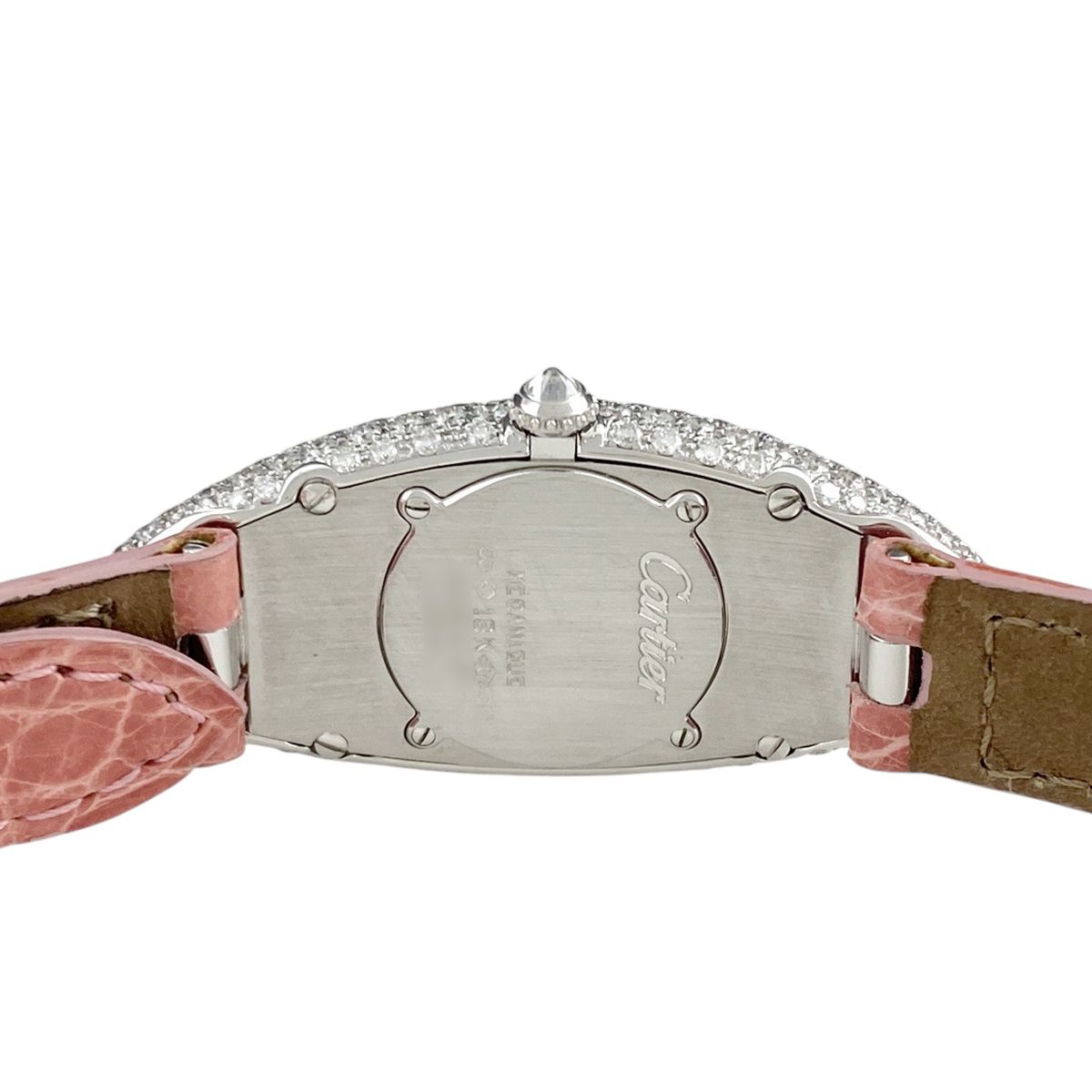 カルティエ CARTIER ベニュワール アロンジェ MM WB510931 腕時計 WG