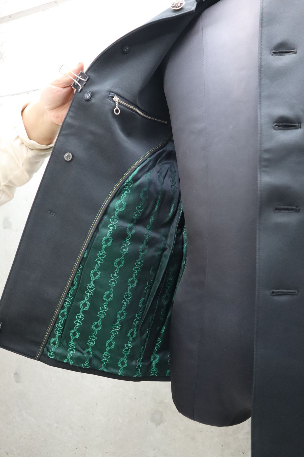 変形学生服 カスタム 学ラン 男子学生服 上衣のみ ﾃﾞｯﾄｽﾄｯｸ @sj0331B02s